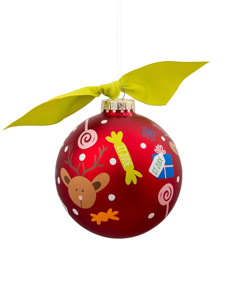 Reindeer Candy 4 Inch Ornament